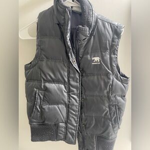 Predator Gray Puffer Vest
